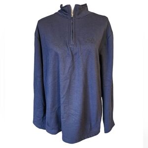 𝅺Realtree navy 1/4 zip pullover‎